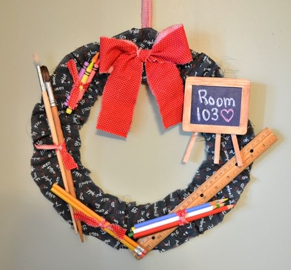 Amazing Back To School Wreaths, Back To School Wreaths, School, Wreaths, School Wreaths