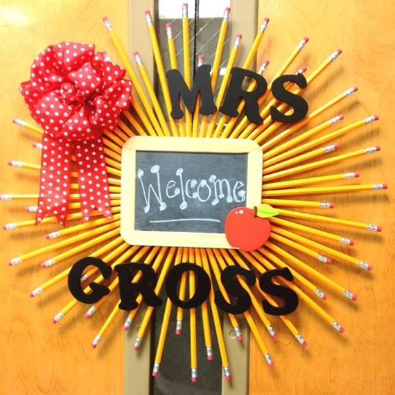 Amazing Back To School Wreaths, Back To School Wreaths, School, Wreaths, School Wreaths