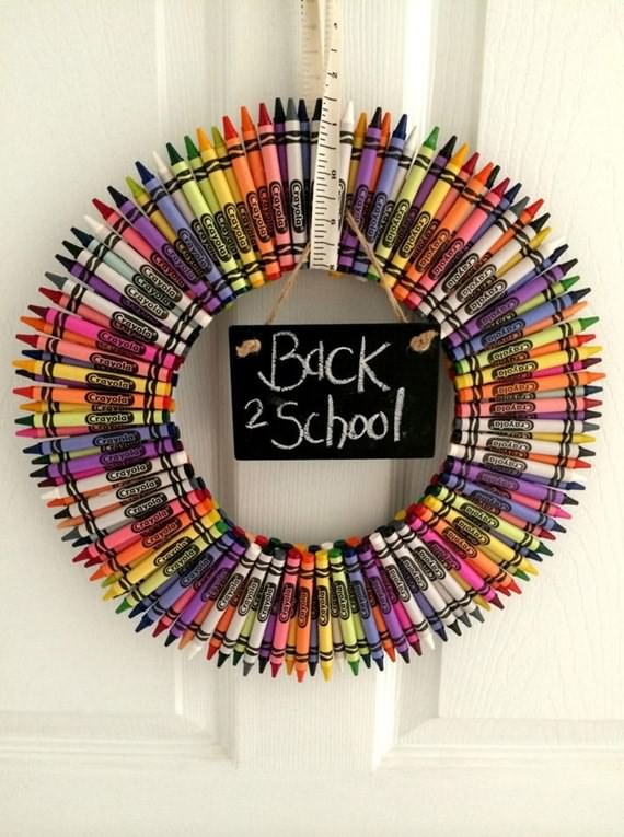 Amazing Back To School Wreaths, Back To School Wreaths, School, Wreaths, School Wreaths