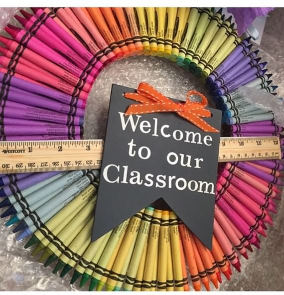 Amazing Back To School Wreaths, Back To School Wreaths, School, Wreaths, School Wreaths