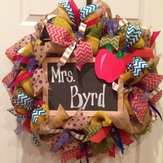 Amazing Back To School Wreaths, Back To School Wreaths, School, Wreaths, School Wreaths