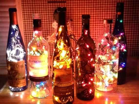 Turn Old Bottles Into Lamps DIY Project, Old Bottles Into Lamps, DIY Project, Old Bottles, Lamps DIY Project, DIY