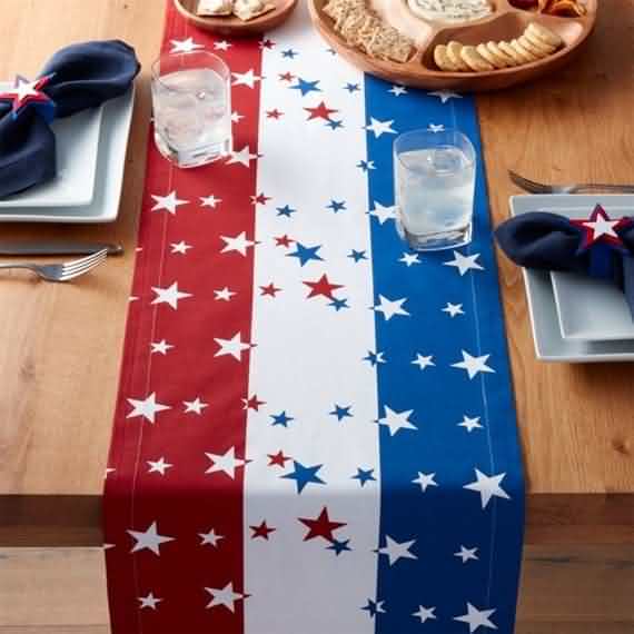 4th Of July Patriotic Tablecloth , 4th Of July , Patriotic , Tablecloth , Patriotic Tablecloth , Independence Day, Independence Day Tablecloth