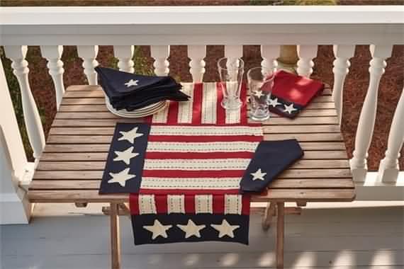 4th Of July Patriotic Tablecloth , 4th Of July , Patriotic , Tablecloth , Patriotic Tablecloth , Independence Day, Independence Day Tablecloth