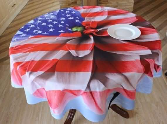 4th Of July Patriotic Tablecloth , 4th Of July , Patriotic , Tablecloth , Patriotic Tablecloth , Independence Day, Independence Day Tablecloth