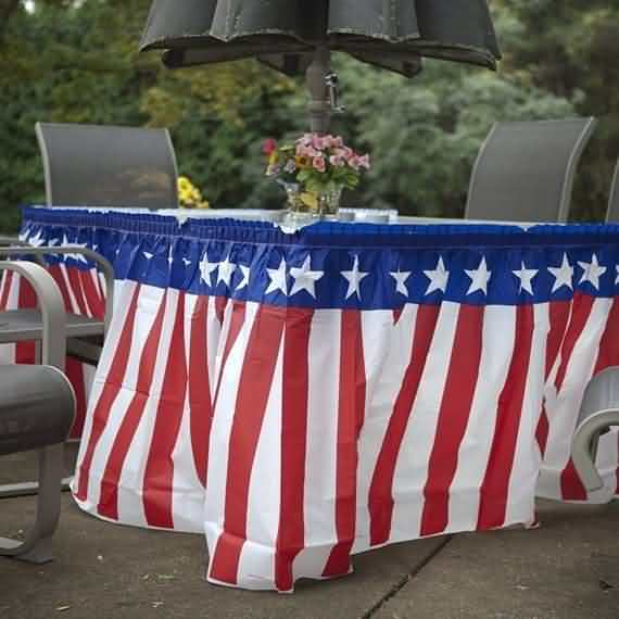 4th Of July Patriotic Tablecloth , 4th Of July , Patriotic , Tablecloth , Patriotic Tablecloth , Independence Day, Independence Day Tablecloth