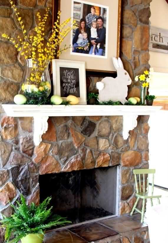 Best Easter Fireplace Decorating Ideas , Easter Fireplace Decorating Ideas , Easter , Fireplace Decorating Ideas , Fireplace , Decorating Ideas