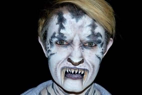 Creepy halloween makeup ideas, halloween makeup ideas , Creepy halloween makeup , halloween makeup , halloween ideas , Halloween , Creepy Halloween