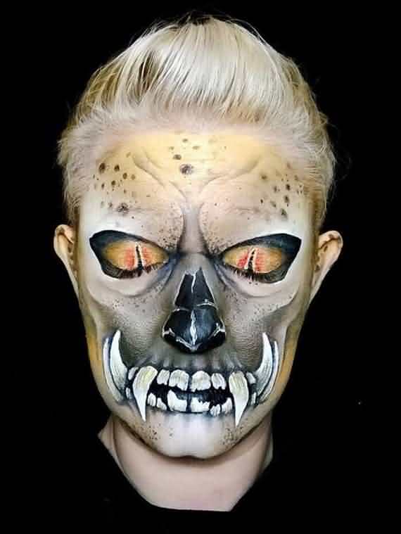 scary halloween makeup ideas for men