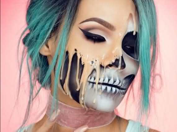 Creepy halloween makeup ideas, halloween makeup ideas , Creepy halloween makeup , halloween makeup , halloween ideas , Halloween , Creepy Halloween