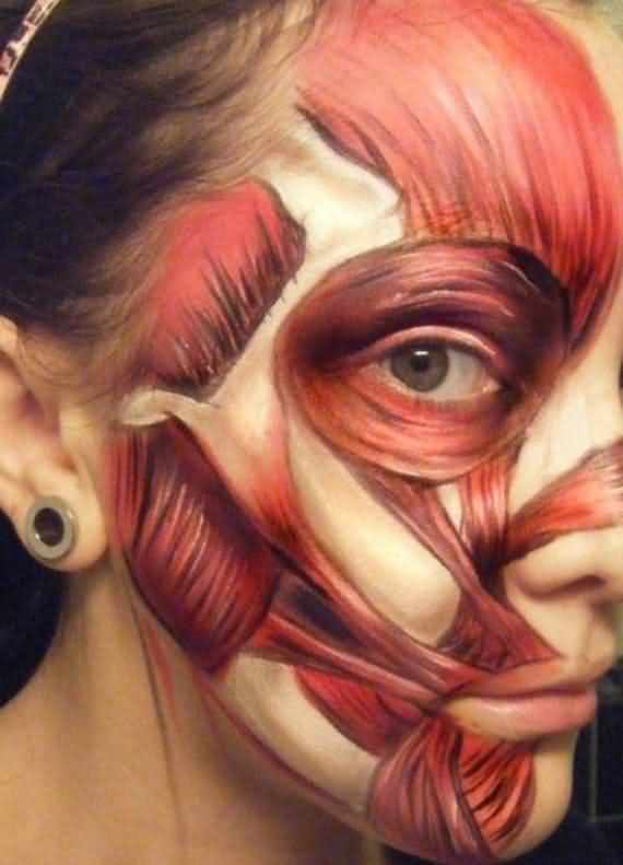 Creepy halloween makeup ideas, halloween makeup ideas , Creepy halloween makeup , halloween makeup , halloween ideas , Halloween , Creepy Halloween