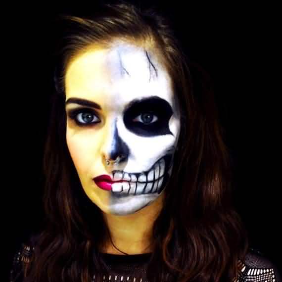 Creepy halloween makeup ideas, halloween makeup ideas , Creepy halloween makeup , halloween makeup , halloween ideas , Halloween , Creepy Halloween