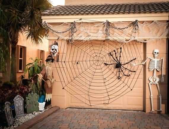 garage halloween decorating ideas