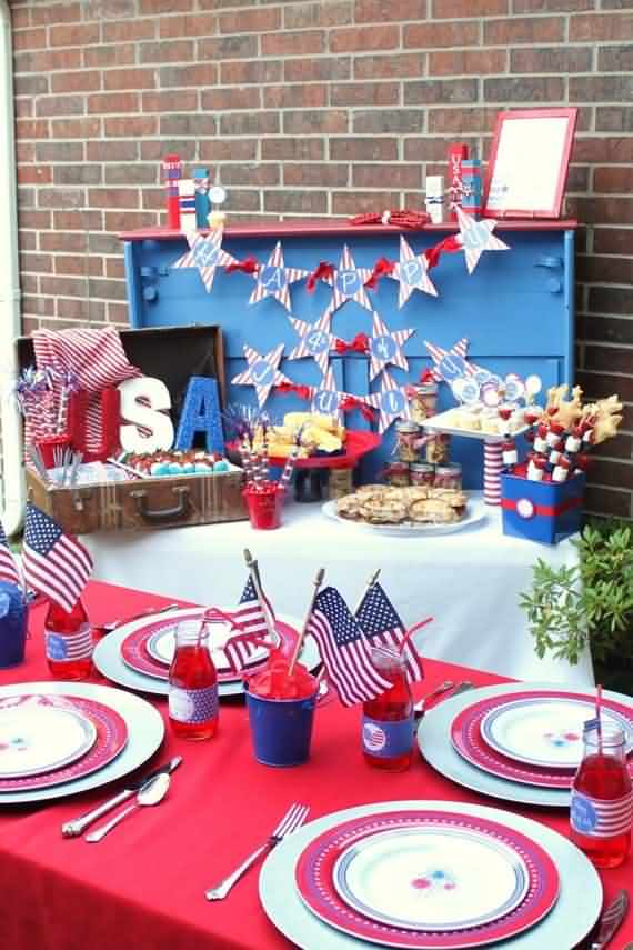 How To Set Your 4th Of July Table , How To Set , Your 4th Of July Table , 4th Of July Table , 4th Of July , Table , Patriotic , independence day