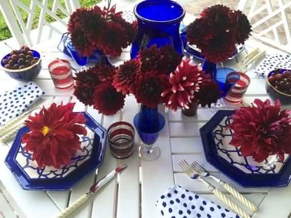 How To Set Your 4th Of July Table , How To Set , Your 4th Of July Table , 4th Of July Table , 4th Of July , Table , Patriotic , independence day