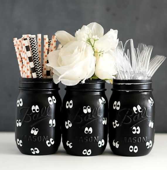 Recycling Jars Ideas For Halloween, Recycling Jars , Halloween , jars, Recycling, Recycling Jars For Halloween