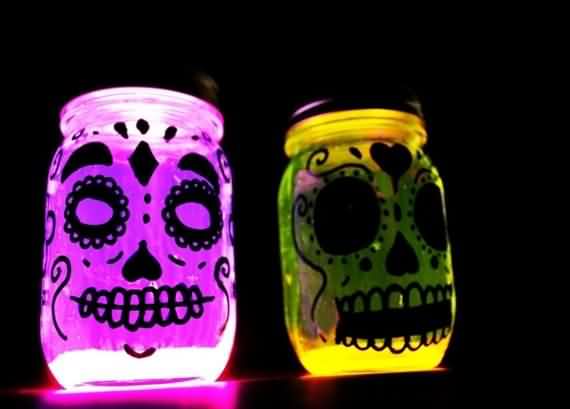 Recycling Jars Ideas For Halloween, Recycling Jars , Halloween , jars, Recycling, Recycling Jars For Halloween