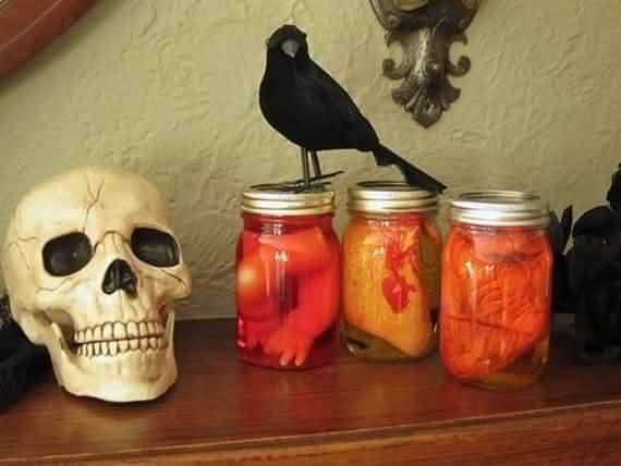 Recycling Jars Ideas For Halloween, Recycling Jars , Halloween , jars, Recycling, Recycling Jars For Halloween