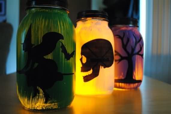 Recycling Jars Ideas For Halloween, Recycling Jars , Halloween , jars, Recycling, Recycling Jars For Halloween