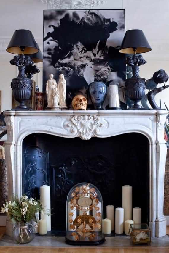 Unforgettable Halloween Fireplace Mantel Decorating Ideas , Halloween Fireplace Mantel Decorating Ideas , Unforgettable Halloween Fireplace , Fireplace Mantel Decorating Ideas , Halloween , Unforgettable Halloween Fireplace Mantel , Unforgettable Halloween Fireplace Mantel Decorating , Unforgettable Halloween