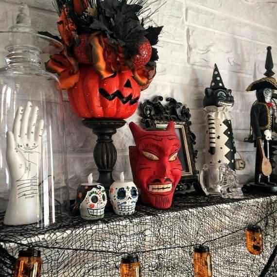 Unforgettable Halloween Fireplace Mantel Decorating Ideas , Halloween Fireplace Mantel Decorating Ideas , Unforgettable Halloween Fireplace , Fireplace Mantel Decorating Ideas , Halloween , Unforgettable Halloween Fireplace Mantel , Unforgettable Halloween Fireplace Mantel Decorating , Unforgettable Halloween