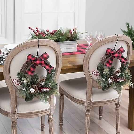 Stunning Christmas Wreaths for Dining Chairs, Christmas Wreaths for Dining Chairs , Christmas, Wreaths for Dining Chairs , Stunning Christmas Wreaths, Dining Chairs, Wreaths