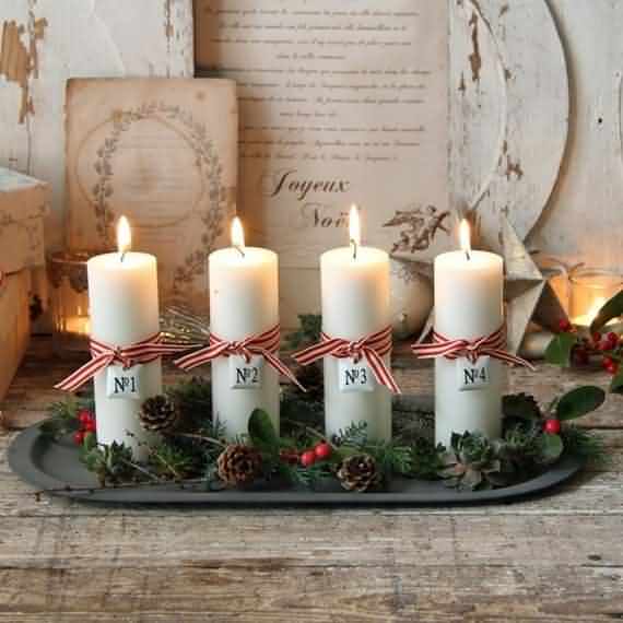 Top Christmas Candle Decoration Ideas , Christmas Candle Decoration Ideas , Top Christmas Candle , Top Christmas Candle Decoration , Christmas Candle , Christmas , Candle ,Candle Decoration Ideas