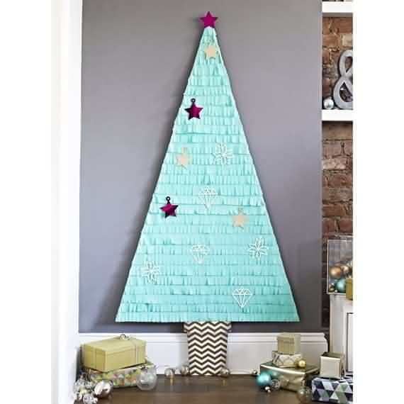 wall christmas tree decorating ideas, wall christmas tree, decorating ideas, christmas tree, Christmas, tree, wall 