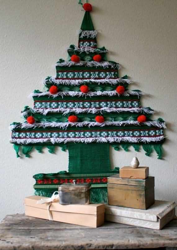 wall christmas tree decorating ideas, wall christmas tree, decorating ideas, christmas tree, Christmas, tree, wall 