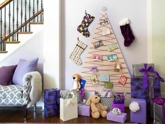 wall christmas tree decorating ideas, wall christmas tree, decorating ideas, christmas tree, Christmas, tree, wall 