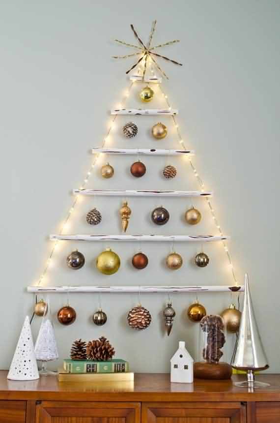 wall christmas tree decorating ideas, wall christmas tree, decorating ideas, christmas tree, Christmas, tree, wall 