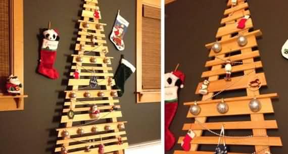 wall christmas tree decorating ideas, wall christmas tree, decorating ideas, christmas tree, Christmas, tree, wall 