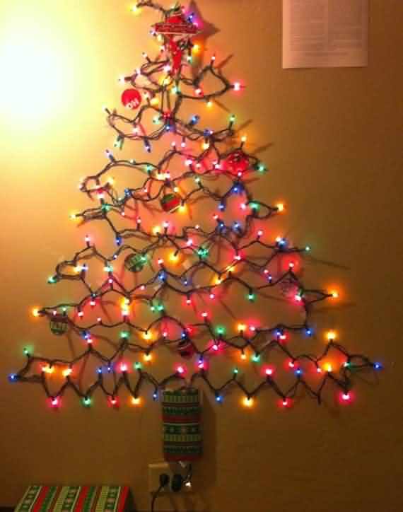 Wall Christmas Tree Decorating Ideas, 4 UR Break - Family Inspiration  Magazine, Décor