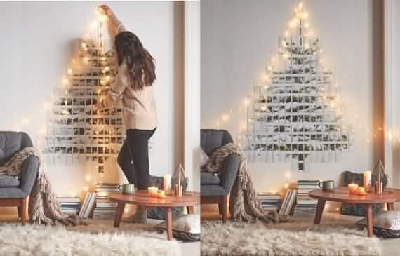 wall christmas tree decorating ideas, wall christmas tree, decorating ideas, christmas tree, Christmas, tree, wall 