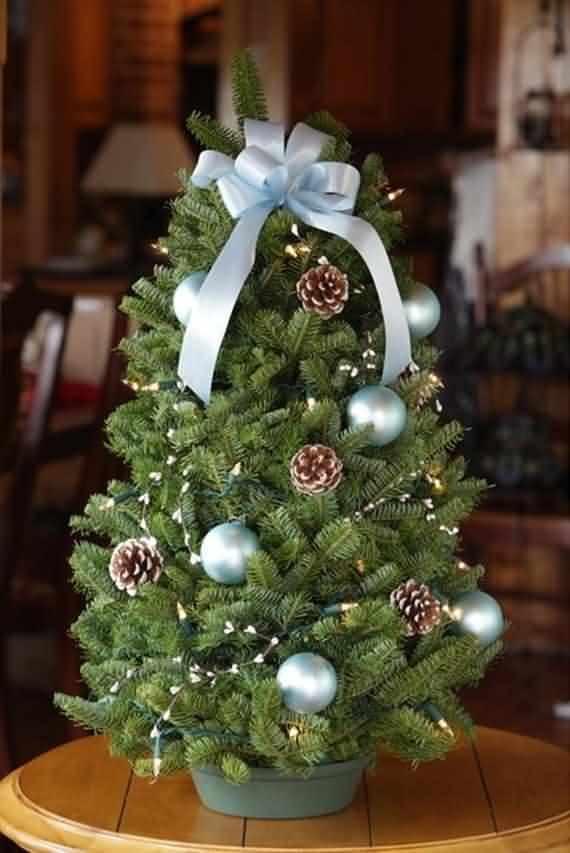 Fascinating Tabletop Christmas Trees | 4 UR Break - Family Inspiration ...