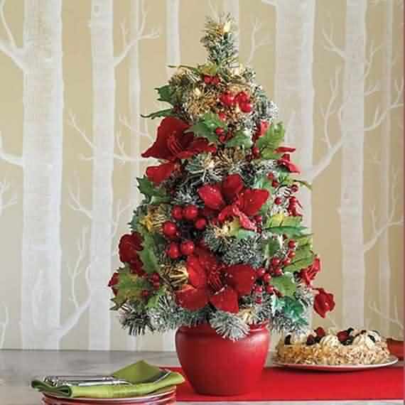 Fascinating Tabletop Christmas Trees | 4 UR Break - Family Inspiration ...