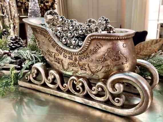 Best Christmas Sleigh Decor Ideas, Christmas Sleigh Decor Ideas, Christmas Sleigh, Christmas Sleigh Decor 