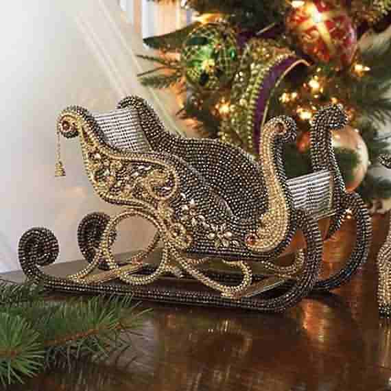 Best Christmas Sleigh Decor Ideas, Christmas Sleigh Decor Ideas, Christmas Sleigh, Christmas Sleigh Decor