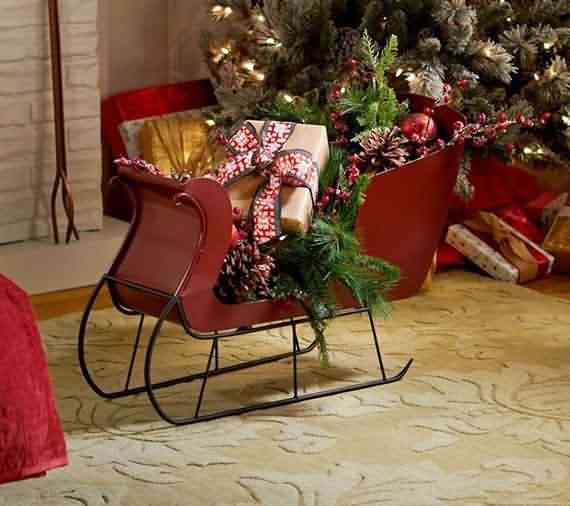 Best Christmas Sleigh Decor Ideas, Christmas Sleigh Decor Ideas, Christmas Sleigh, Christmas Sleigh Decor 