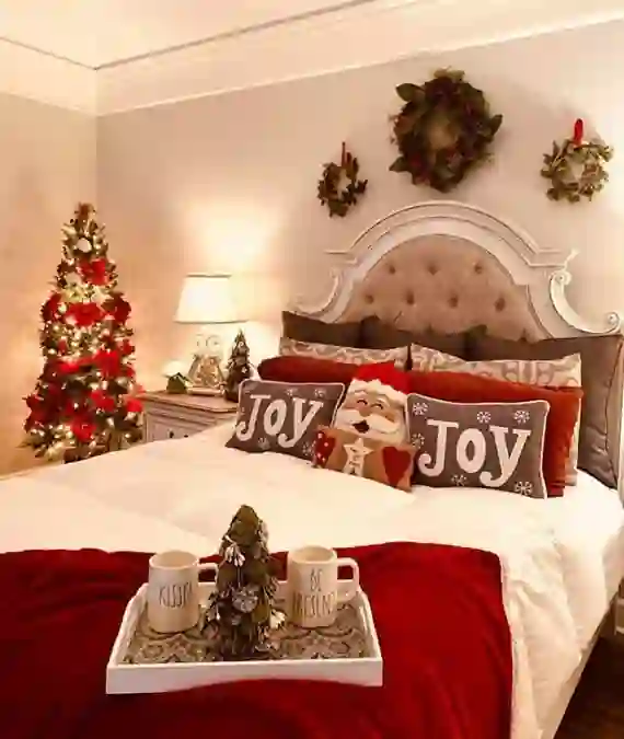 Best Interior Home Spaces For Christmas, Interior Home Spaces For Christmas, Interior Home Spaces, Christmas, Home Spaces For Christmas, Bedrooms, Bed, rooms