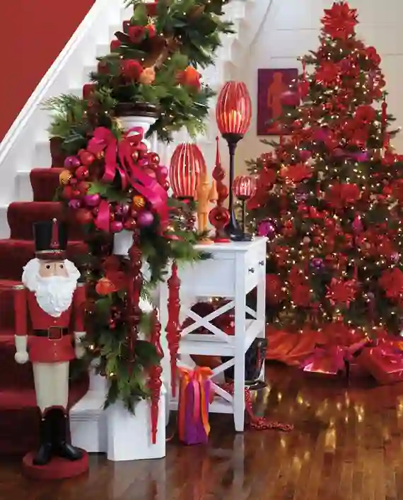 Best Interior Home Spaces For Christmas, Interior Home Spaces For Christmas, Interior Home Spaces, Christmas, Home Spaces For Christmas, Hallway